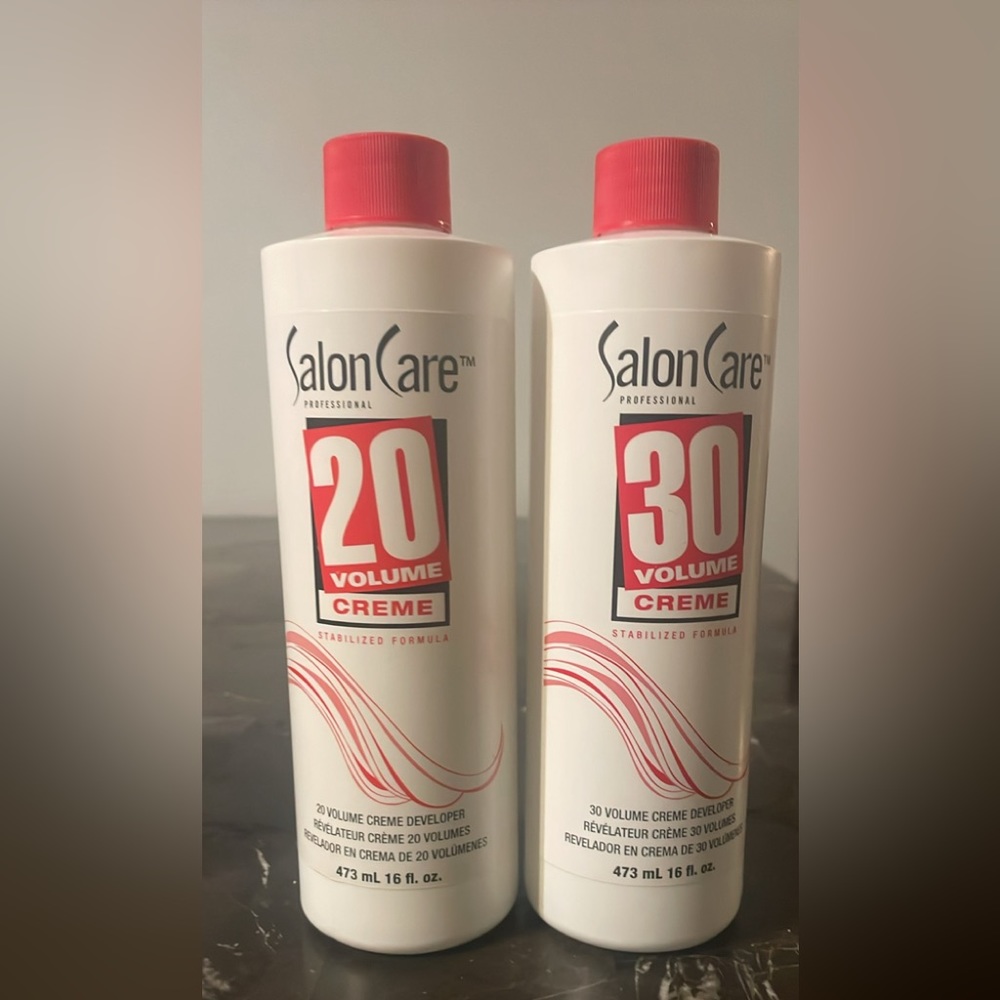 hair bleach and volume